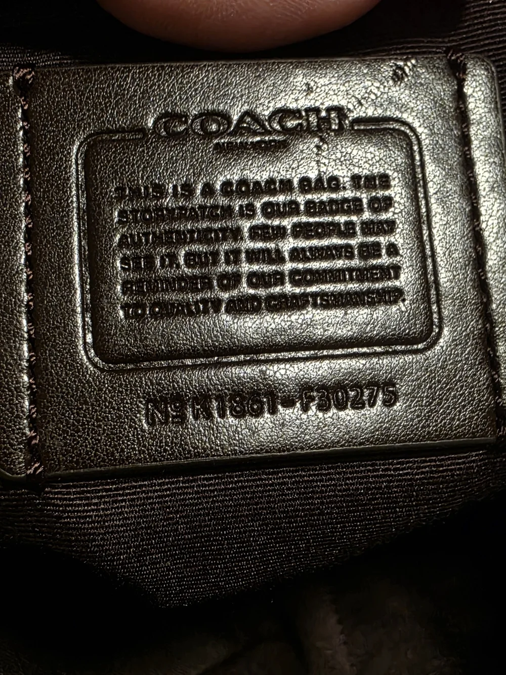 Coach Beige Signature Canvas Backpack with Cream Leather Trim and Gold Hardware
